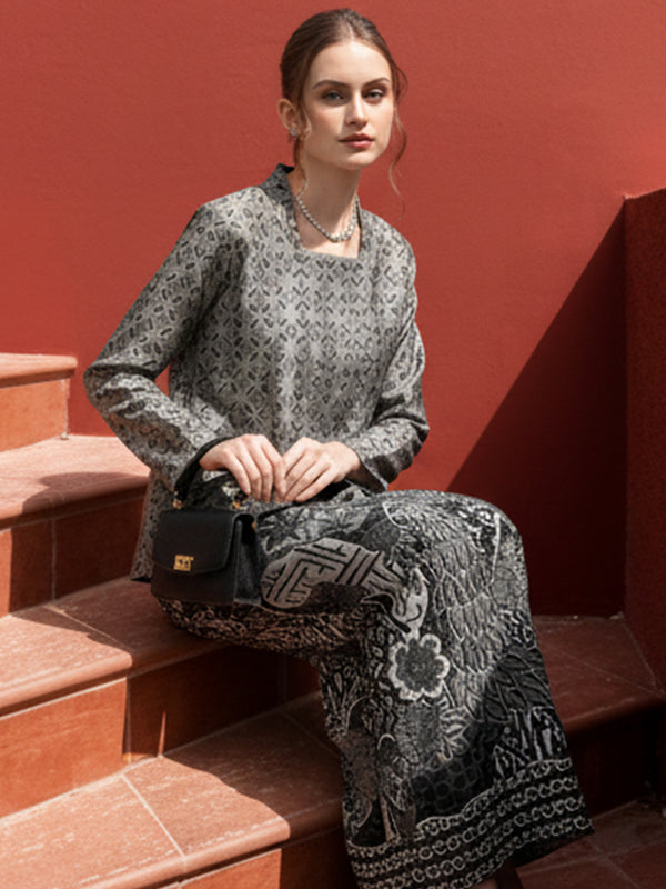 BAJU KEBAYA SADHANA (GREY)